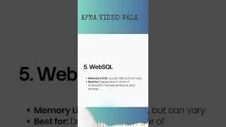7 Ways to Store data in the Browser