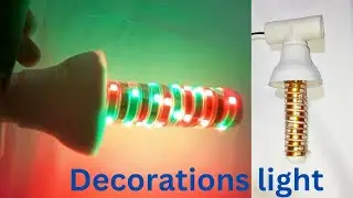 making simple diwali decorations light // cool electric gadget // #subscribe