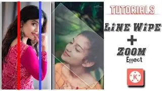 Line Wipe & Zoom effect Status Editing In Kinemaster | kinemaster editing video