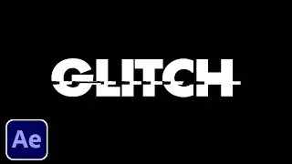 Glitch Effect After Effects Tutorial (SUPER EASY)