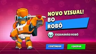 COMPREI MINHA PRIMEIRA SKIN LENDÁRIA(skin do Bo robô comprei a oferta)