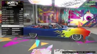 Como turnear un coche de Benny Grand Theft Auto V online