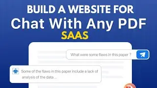 Setup Ai website for ChatPDF - Chat with your Documents using AI SAAS