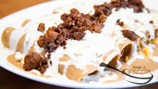 Enfrijoladas rellenas de huevo | Recetas