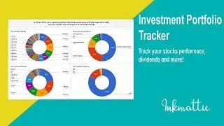 Investment Portfolio Tracker - How To Track Your Stocks (SPREADSHEET)