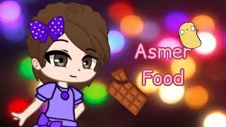 Asmr food in gacha club. #asmrfood #gacha