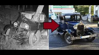 Fixing Accident Damage: 1930 Ford Model A