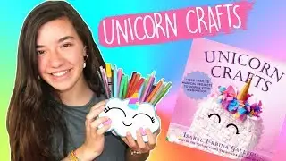 Easy DIY Unicorn Pencil Holder Organizer. Craft Tutorial