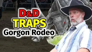 Win a Gold Medal or be Turned to Stone! DnD Complex Trap - Gorgon D&D Trap Idea