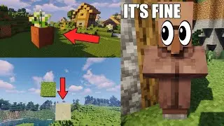 Gravity In Minecraft Be Like