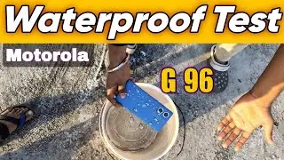 Moto G96 Waterproof Test 🔥 |  Moto g96 Water Test | Moto G96 IP Rating Reality | Hindi