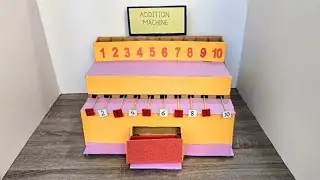 Working Model of Addition Machine | Math Project for School | DIY Addition Machine | Sparky Designs