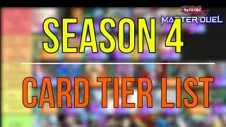 Season 4 CARD Tier List for Yu-Gi-Oh! Master Duel
