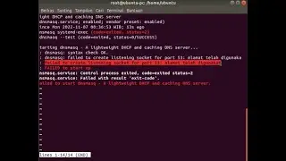 fix mengatasi dnsmasq error failed to create listening socket for port 53: address already in use