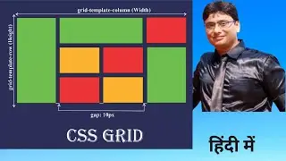 CSS Grid Layout in One Video | Complete Web-Development Course | Responsive Design| हिंदी में