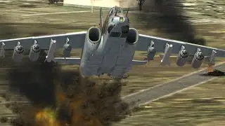 DCS. СУ-25Т Миссия Удар по КП. 2К качество.