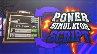 *NEW* | ROBLOX POWER SIMULATOR HACK/SCRIPT | AUTOFARM ALL STATS & MORE |