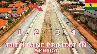The 4 lane road project that will shock you Ghana 🇬🇭 Africa