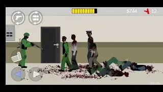 впервые играю в flat zombies