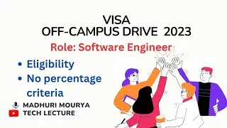 VISA new hiring 2023 | Role: Software Engineer | Apply Fast