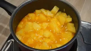 COMO FAZER BATATA REFOGADA SIMPLES E DELICIOSA | Acompanhamento para o almoço | Opção vegetariana