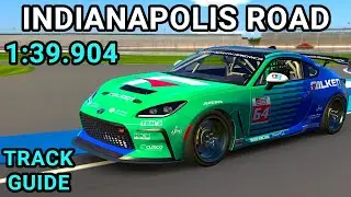 Track Guide Indianapolis Road Toyota GR86 iRacing
