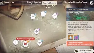 [Genshin Impact] Event - Spectral Secrets | Day 5 - Keep Our Island Secure (No Stone Unturned)