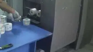 Автоматический станок резки рулонов бумаги на www.adelak.by