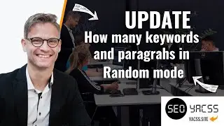 UPDATE: How to select random keywords and random paragraphs