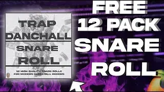 [FREE] ULTIMATE TRAP DANCEHALL SNARE ROLL PACK| @5aldoTutorial