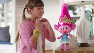 Поющая Тролль Розочка Поппи интерактивная игрушка Trolls