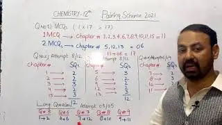 12th class Chemistry pairing scheme  2021.for improver and fresh students.