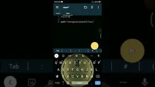 Creating a folder with python in android using os module| @shivamstudiocoding| @shivamstudio