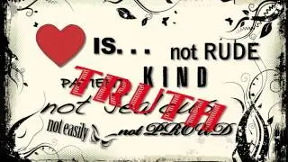 How He Loves typography