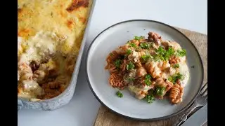 Lasagnette With Cheddar Sauce - Easy Dinner Recipe