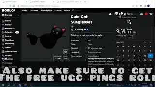 HOW TO SNIPE FREE UGC LIMITEDS + GETTING FREE UGC LIMITED USING ROSEAL