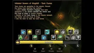 Infested Sewers of Kingshill - Toxic Fumes | Drakensang Online