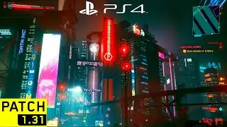 CYBERPUNK 2077 NEW UPDATE 1.31 PATCH - PS4 Slim Gameplay Test & Performance Part 13