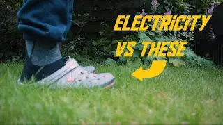 Why rubber shoes (or crocs) don't prevent electric shock