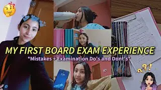 My First Board Exam Experience 🥹 An Exam morning in my life 🌿 Morning routine during exams #boards