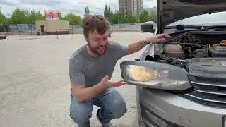 Замена лампы ближнего света на фольксваген поло 2017. Volkswagen Polo
