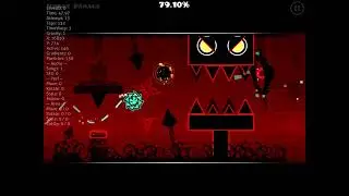 I made a HELL THEMED LEVEL!? #geometrydash