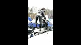 СНЕГОХОД POLARIS widetrak lx переливает. Решение проблемы за 0 рублей