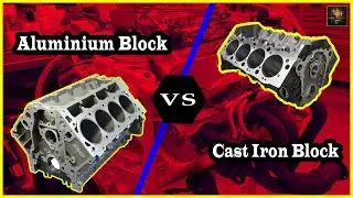 Aluminium cylinder block and Cast Iron  block I Konsa block better hota hai.