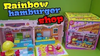 VINTAGE TOY Rainbow hamburger shop unboxing