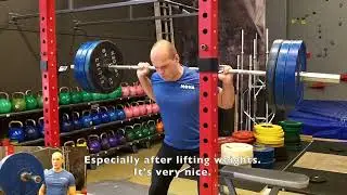 Sports coach does TRE to reduce body stress