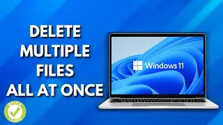 How To Delete Multiple Files At Once On Your Laptop/PC - Simple Windows 11 Tips