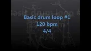 Basic drum loop #1 (120 bpm)
