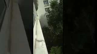 Пожар в корпусе 618 в Зеленограде