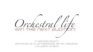 F  Mendelssohn   Sinfonia n  4 "Italiana"  - I.  Allegro vivace